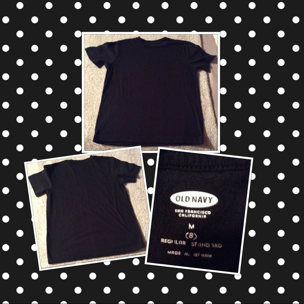 Old navy Black Tee👌🏻👌🏻👌🏻